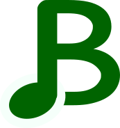 B
